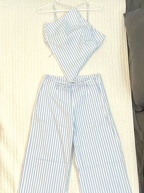 Linen Tank and Pants Set